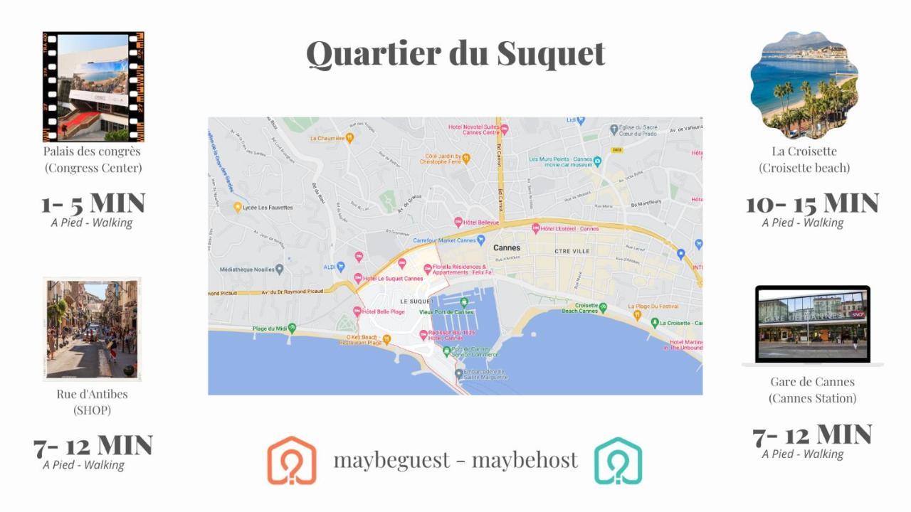 Appartement Bel Lumineux Au Coeur Du Suquet Cannes